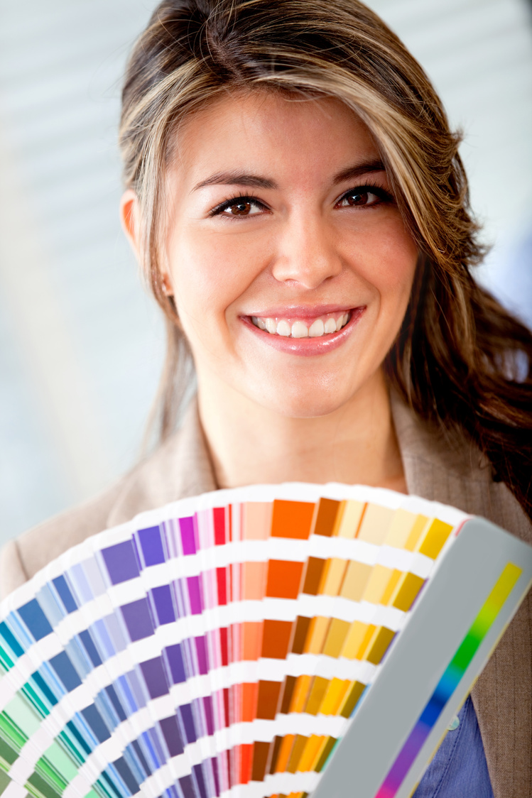 Designer with a Color Palette